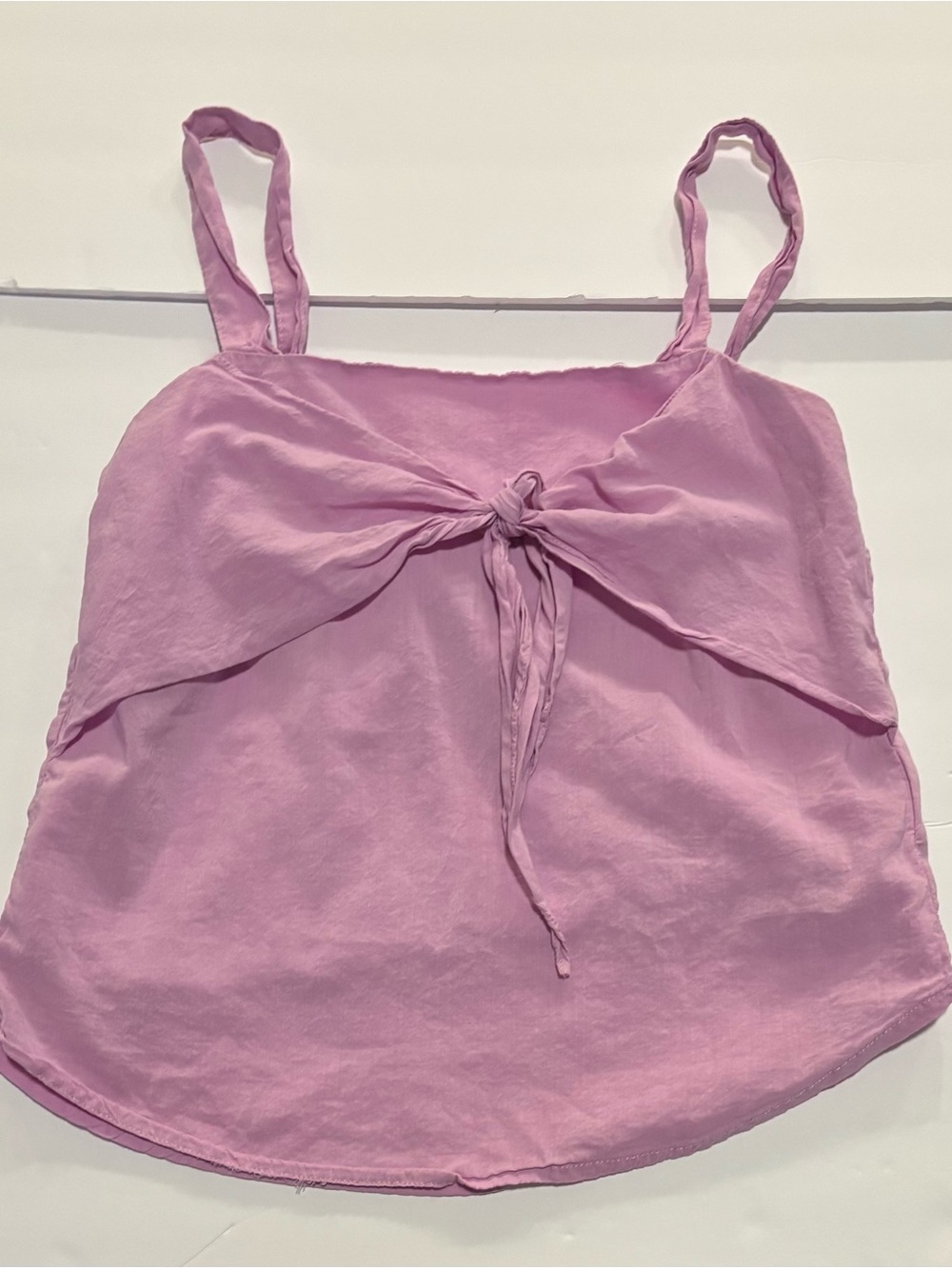 Copper Key Lilac Tie-Front Spaghetti Strap Camisole